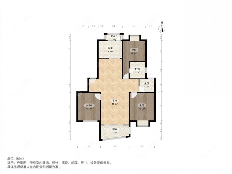 上海博爱家园在租房源户型图_小牛看房