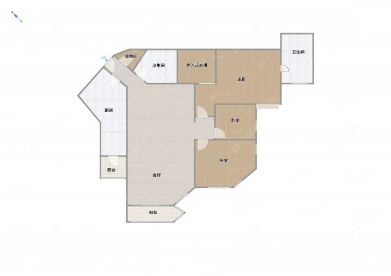 上海嘉里华庭在售二手房源户型图_小牛看房