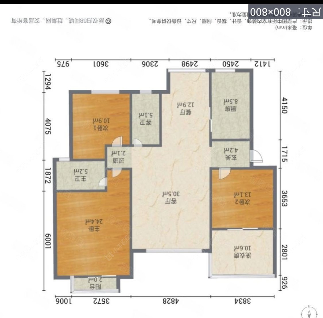 上海顺驰美兰湖在售二手房源户型图_小牛看房