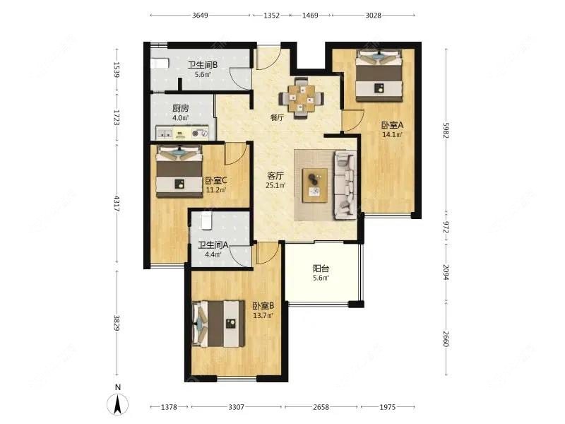 上海保利叶上海二期在售二手房源户型图_小牛看房