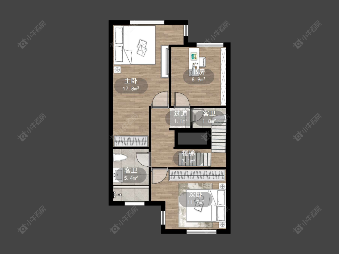 上海长泰东郊御园别墅区在售二手房源户型图_小牛看房