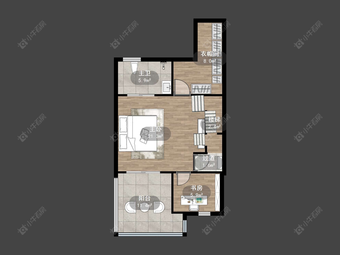 上海长泰东郊御园别墅区在售二手房源户型图_小牛看房