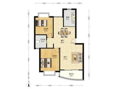 上海天际花园5室2厅2卫在售二手房房源图片