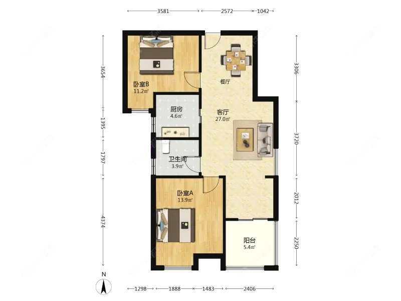 上海保利叶语二期在售二手房源户型图_小牛看房