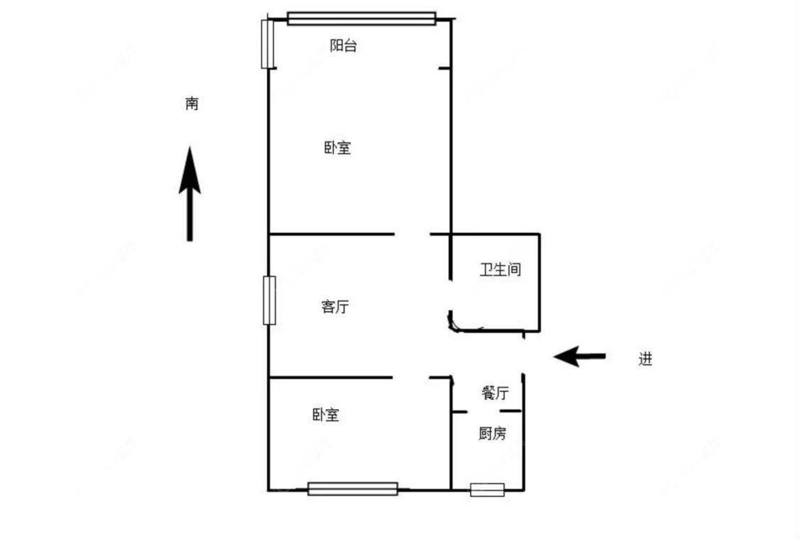 上海建业新村在租房源户型图_小牛看房
