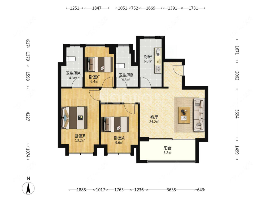 上海虹桥金茂悦二期在售二手房源_小牛看房