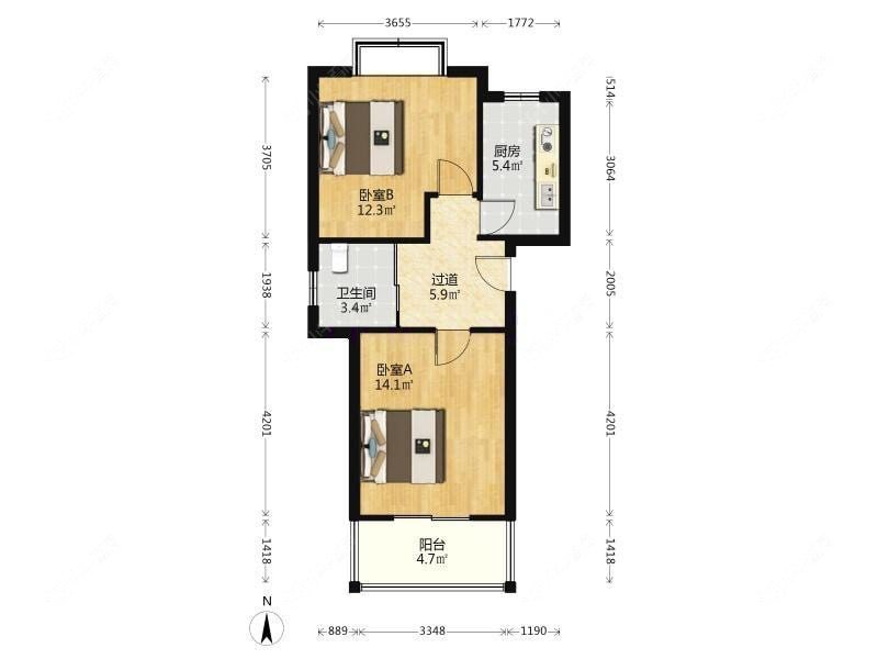 上海菊泉新城古北陆翔苑在售二手房源_小牛看房