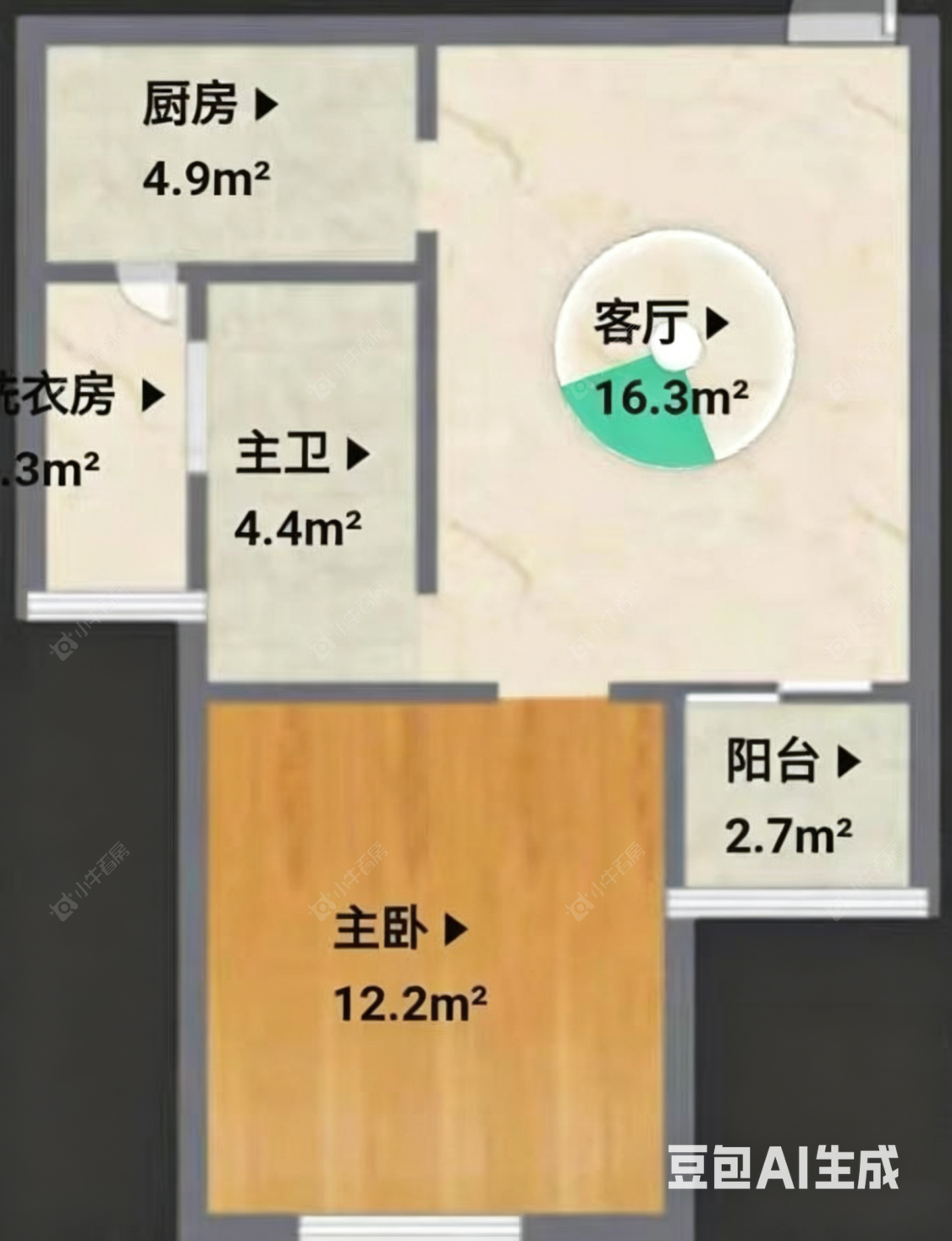 上海美罗家园雅苑在售二手房源户型图_小牛看房
