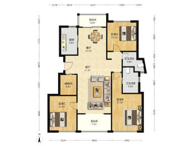 上海贝尚湾公寓出租_小牛看房