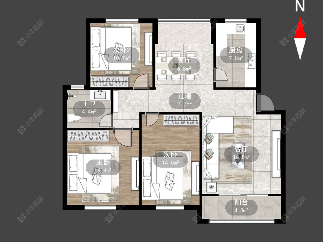 上海三林世博家园AB区在售二手房源户型图_小牛看房