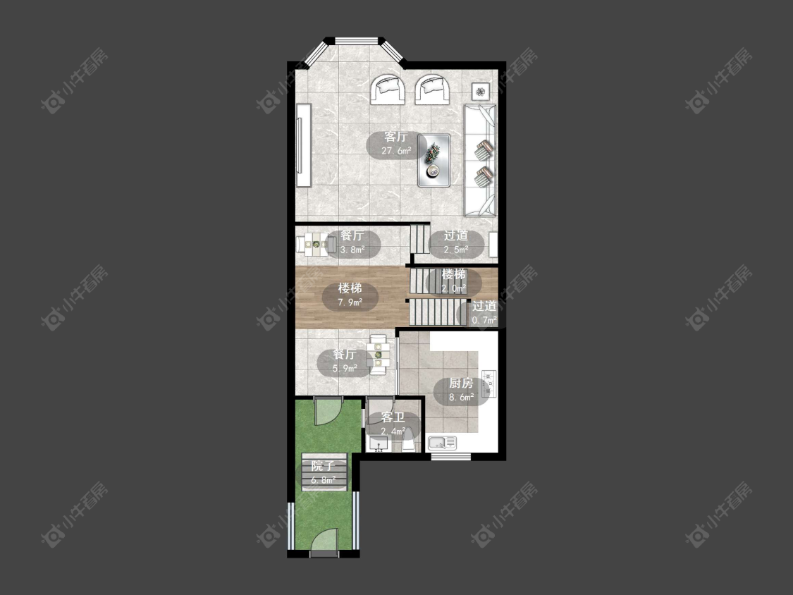 上海长泰东郊御园别墅区在售二手房源户型图_小牛看房