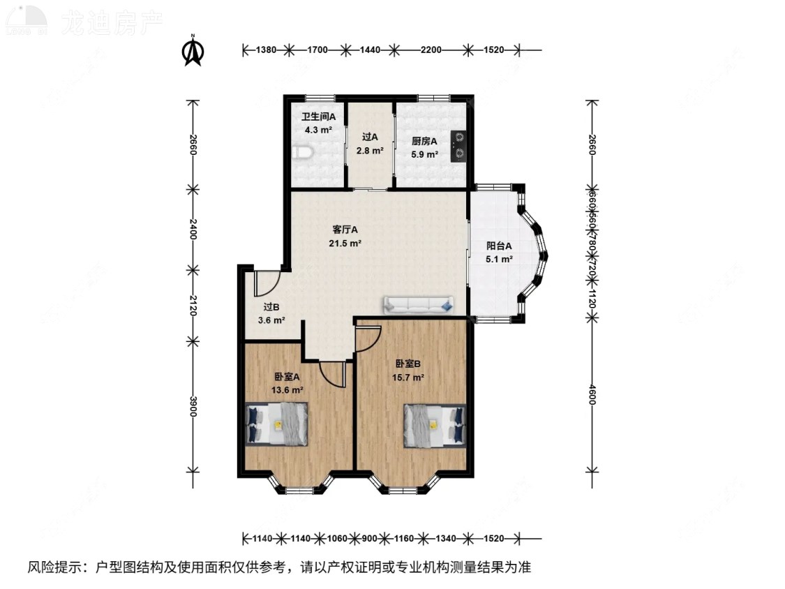 上海贤居苑在售二手房源户型图_小牛看房