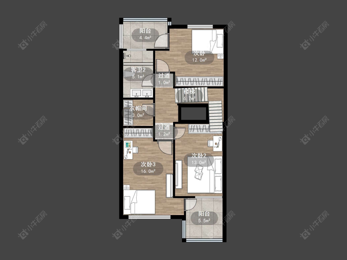 上海长泰东郊御园别墅区在售二手房源户型图_小牛看房