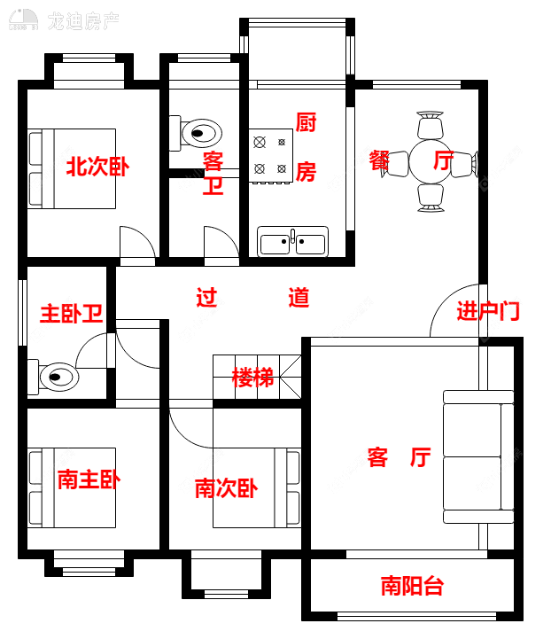 上海华佳苑在售二手房源户型图_小牛看房