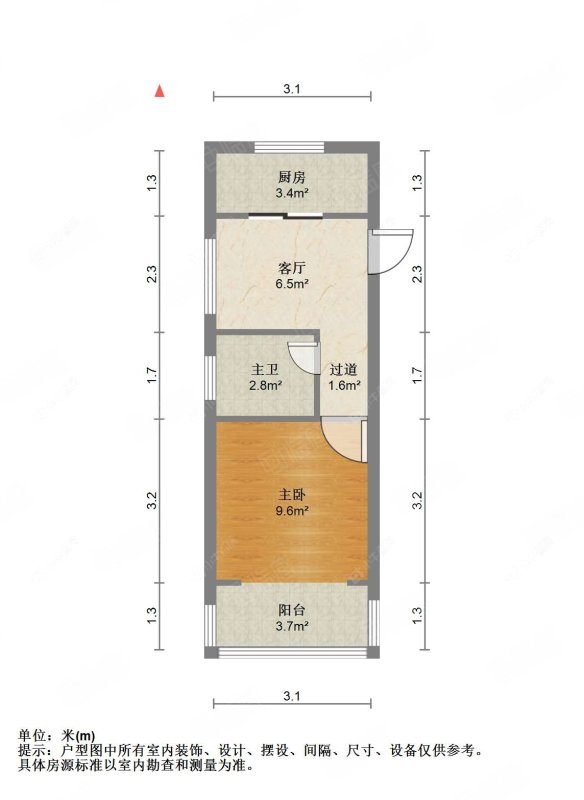 上海庆安一村在租房源户型图_小牛看房
