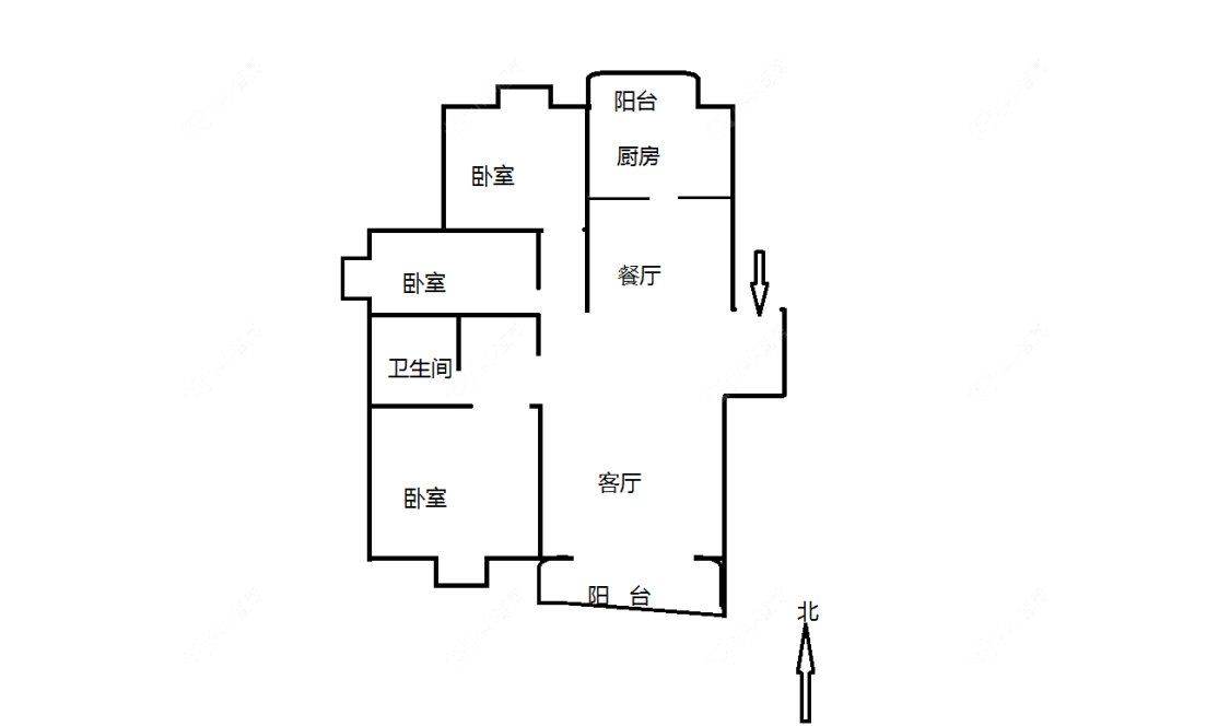 上海博爱家园在租房源户型图_小牛看房