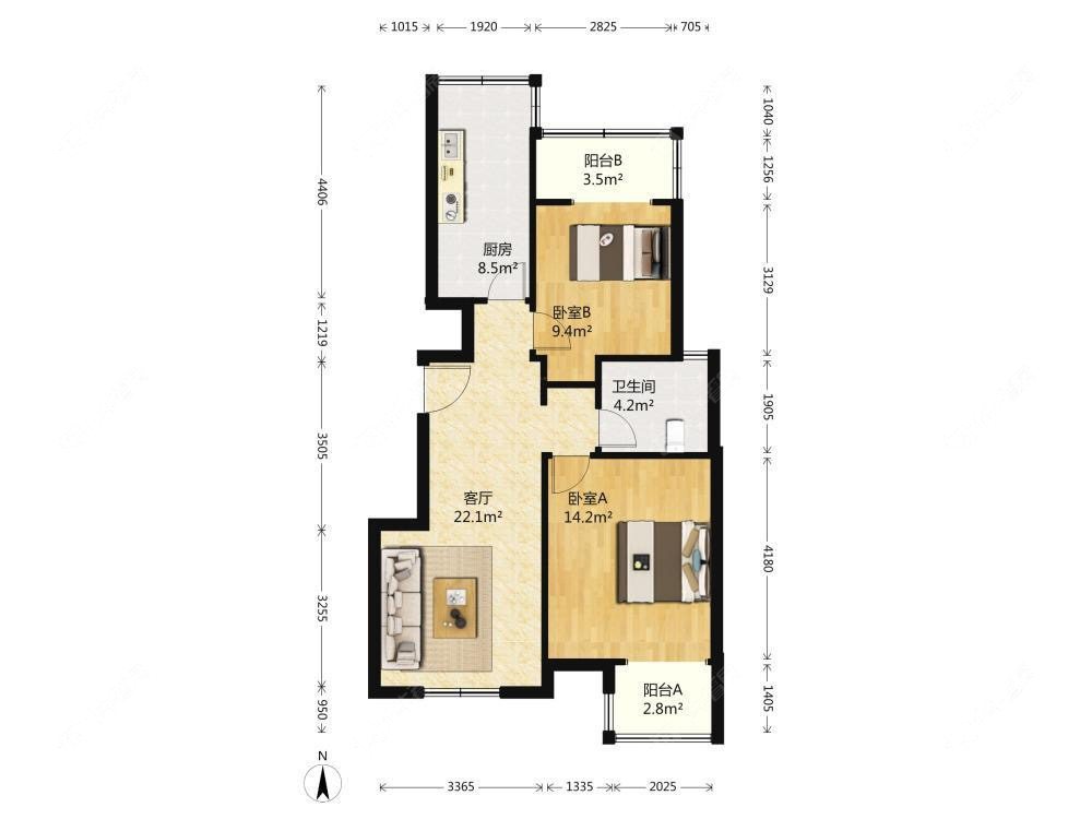 上海海尚菊苑南区在售二手房源_小牛看房