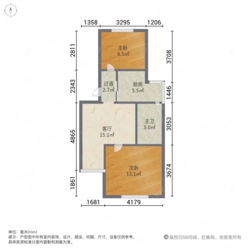上海乐业五村在租房源户型图_小牛看房