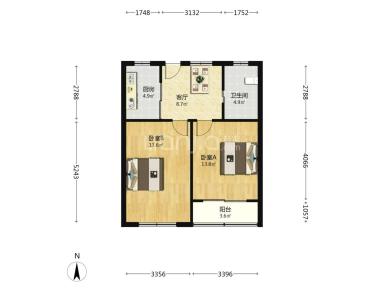 上海沧源二村2室1厅1卫在售二手房房源图片