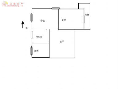 上海新德五村2室1厅1卫在售二手房房源图片