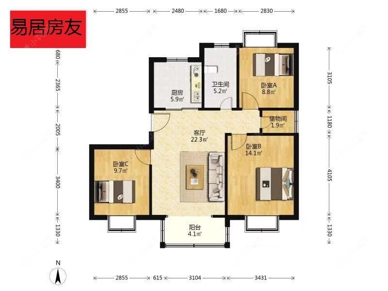 上海菊泉新城爱建顾园北区在售二手房源_小牛看房