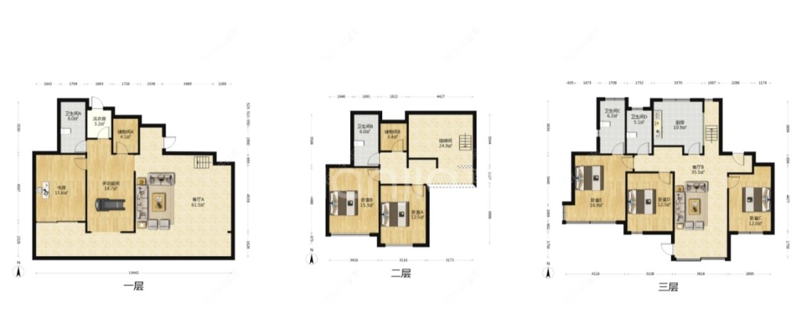 上海张江三湘海尚在售二手房源户型图_小牛看房