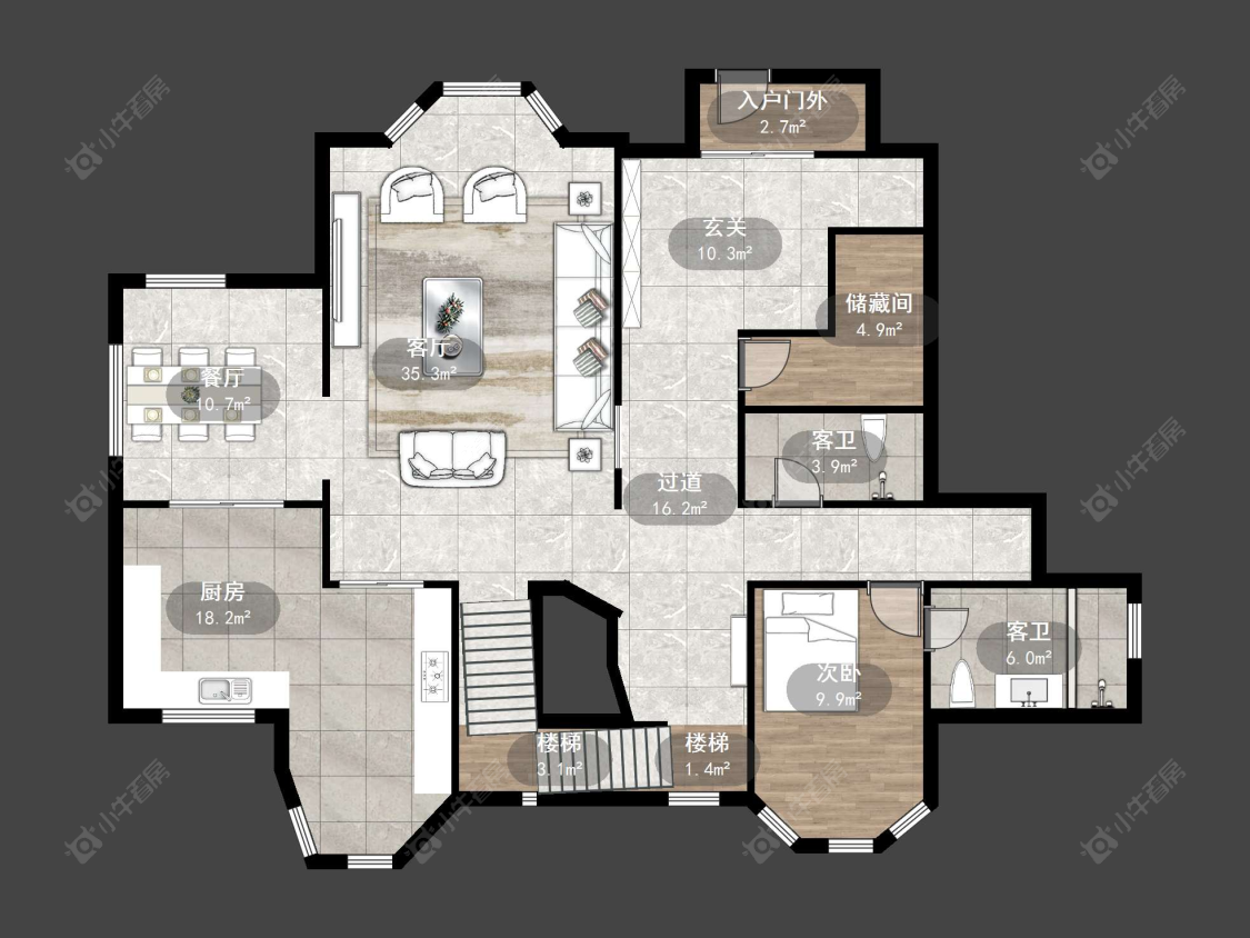 上海绿洲千岛花园在售二手房源户型图_小牛看房