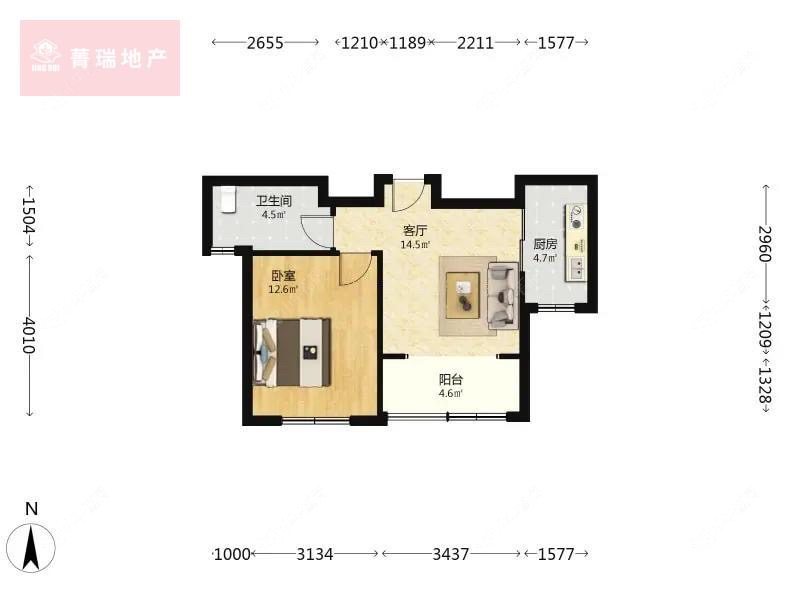 上海文宝苑在售二手房源户型图_小牛看房