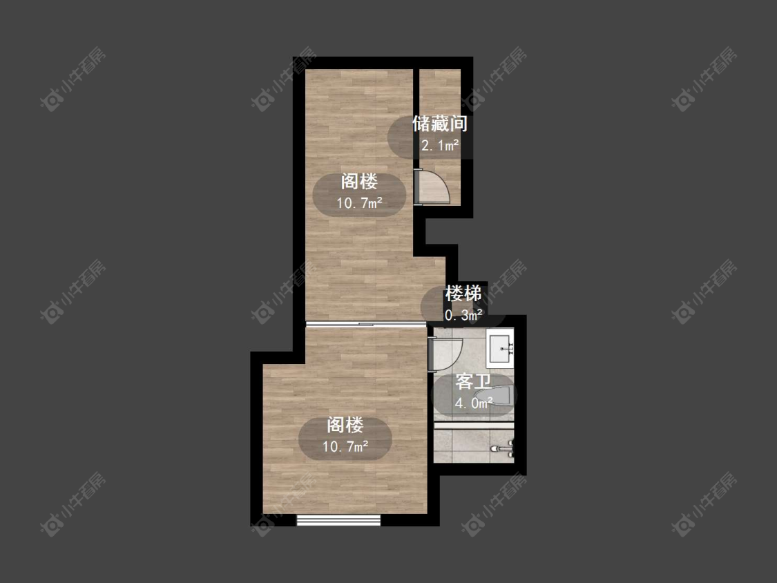 上海新月明珠园在售二手房源户型图_小牛看房