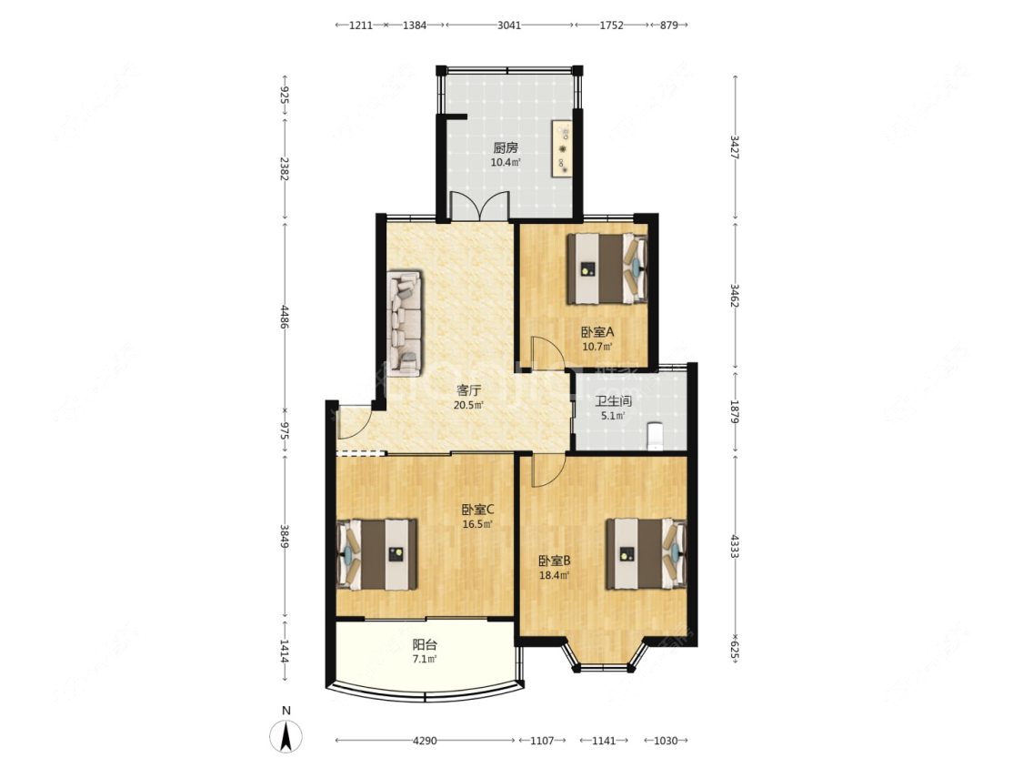 上海新叶公寓在售二手房源_小牛看房