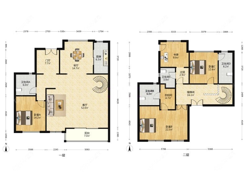 上海建发璟墅在售二手房源户型图_小牛看房