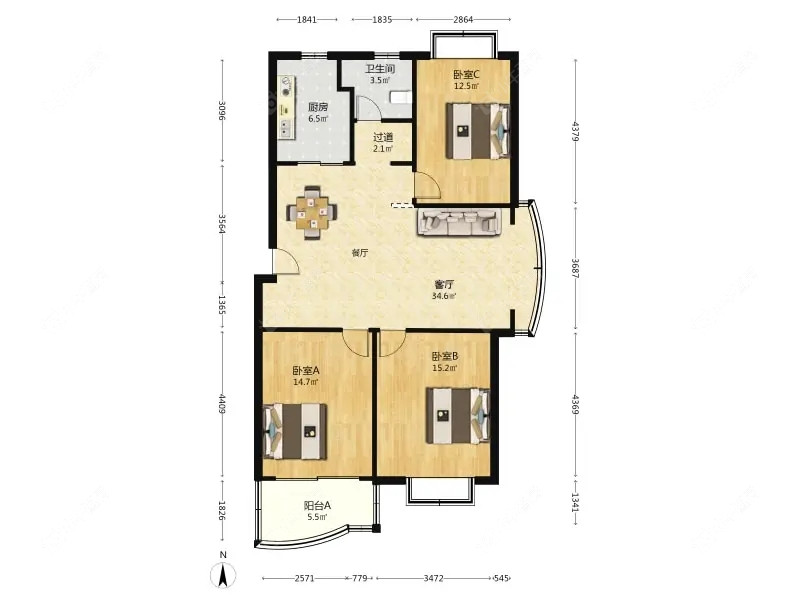 上海宁泉新苑在售二手房源小区图_小牛看房