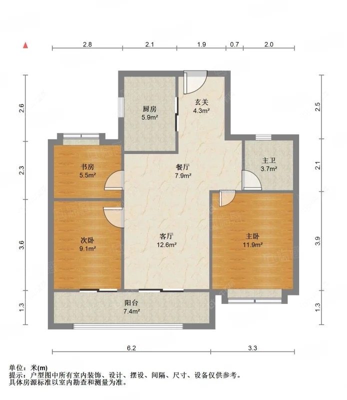上海四季都会荣万悦宁苑在售二手房源户型图_小牛看房