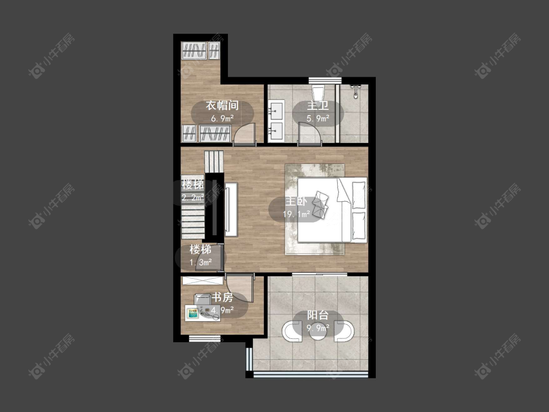 上海长泰东郊御园别墅区在售二手房源户型图_小牛看房