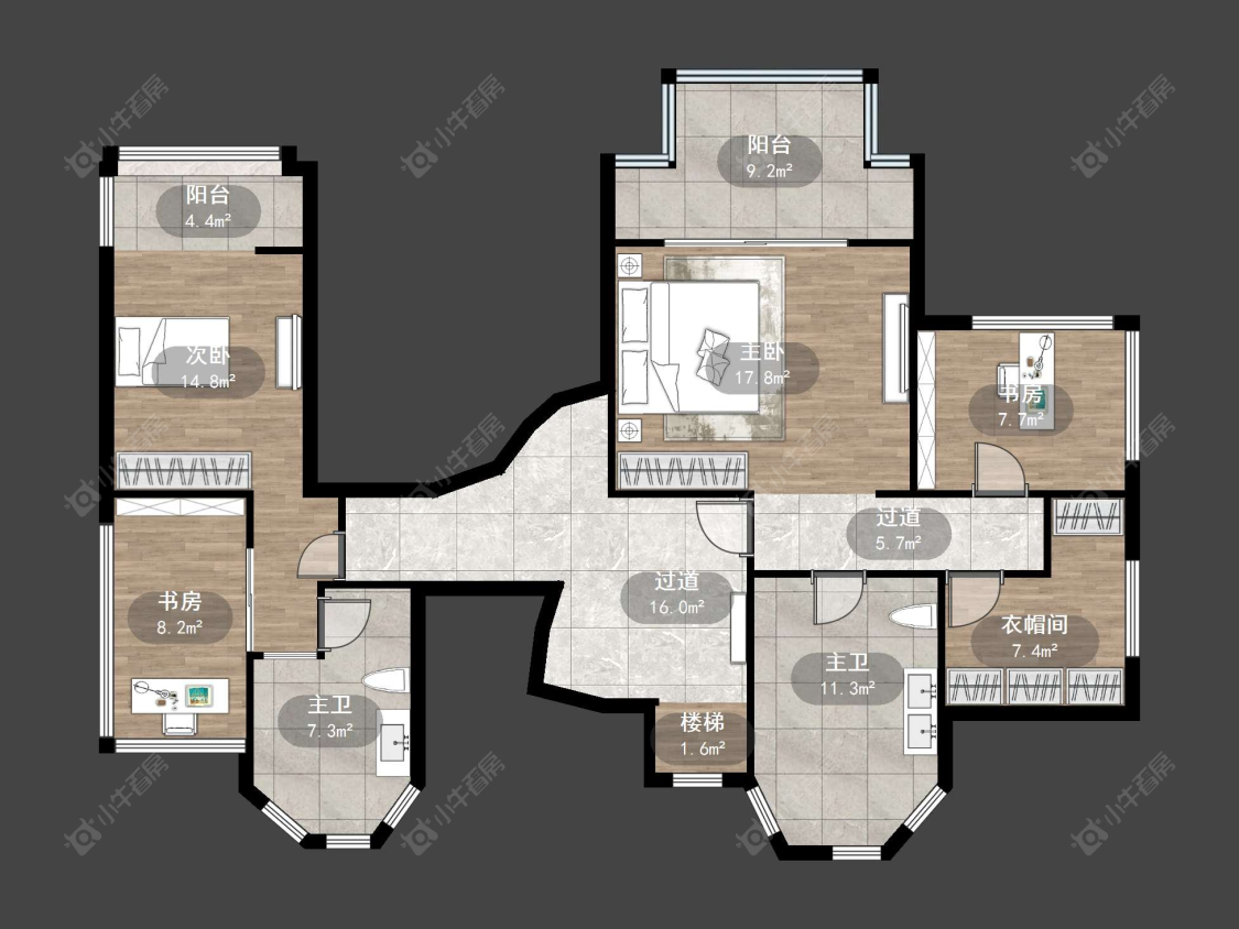 上海绿洲千岛花园在售二手房源户型图_小牛看房
