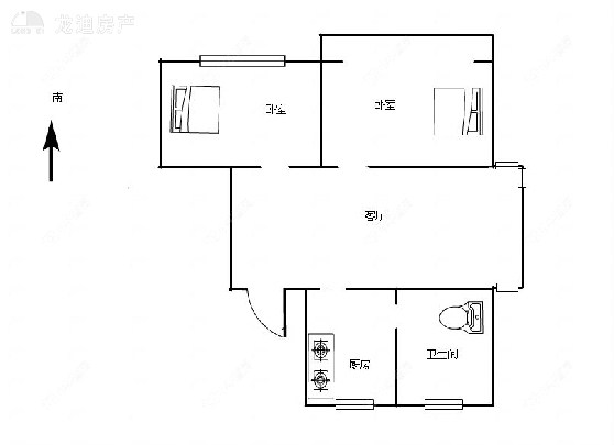 上海界龙花苑在售二手房源户型图_小牛看房