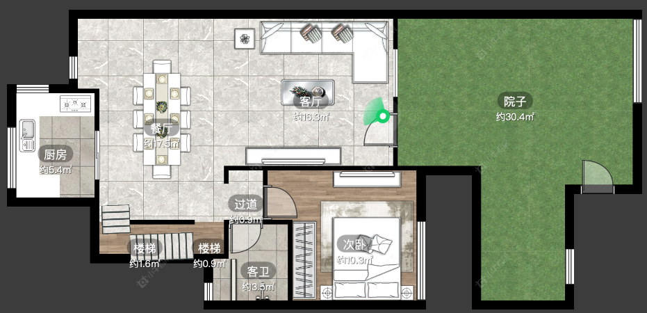上海绿地朱家角1号111弄在售二手房源户型图_小牛看房