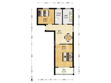 上海莲溪六村2室1厅1卫在售二手房房源图片