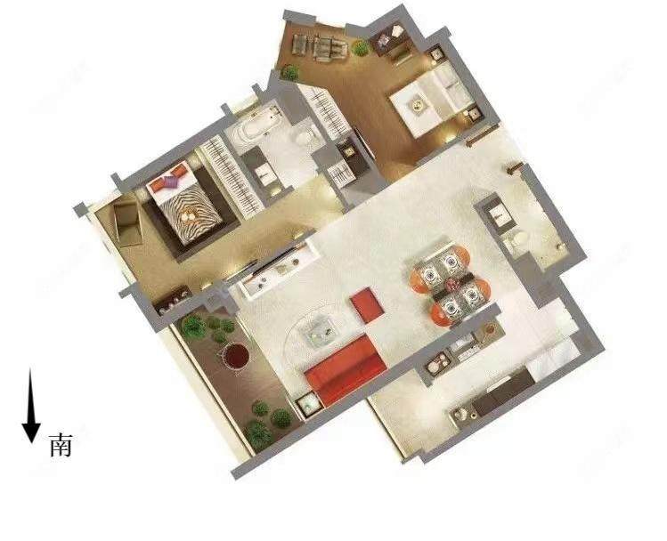 上海翠湖天地嘉苑在售二手房源户型图_小牛看房