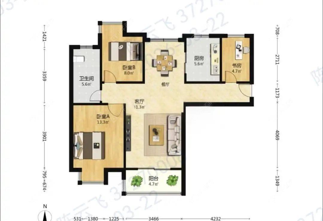 上海万业紫辰苑在售二手房源户型图_小牛看房