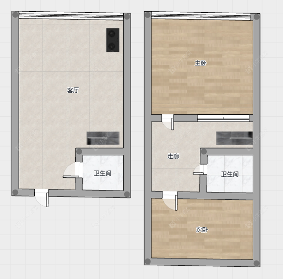 上海禹洲金桥国际三期在售二手房源户型图_小牛看房