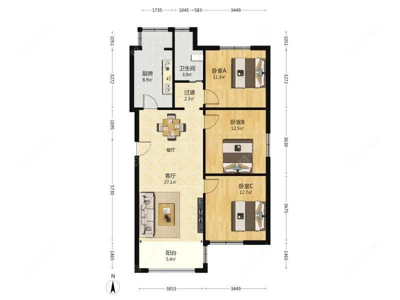 上海建德花园百合苑在售二手房源小区图_小牛看房