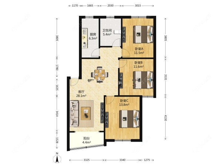 上海泰宸苑一期在售二手房源小区图_小牛看房