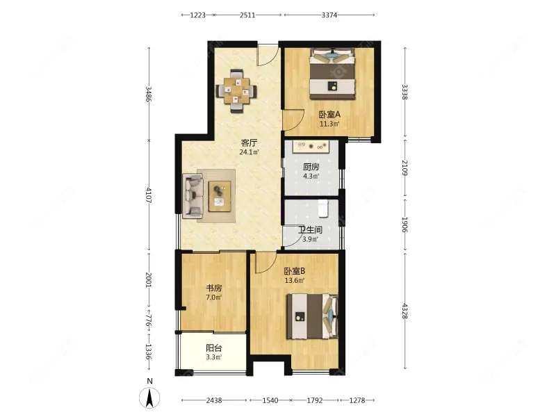 上海保利叶语二期在售二手房源户型图_小牛看房