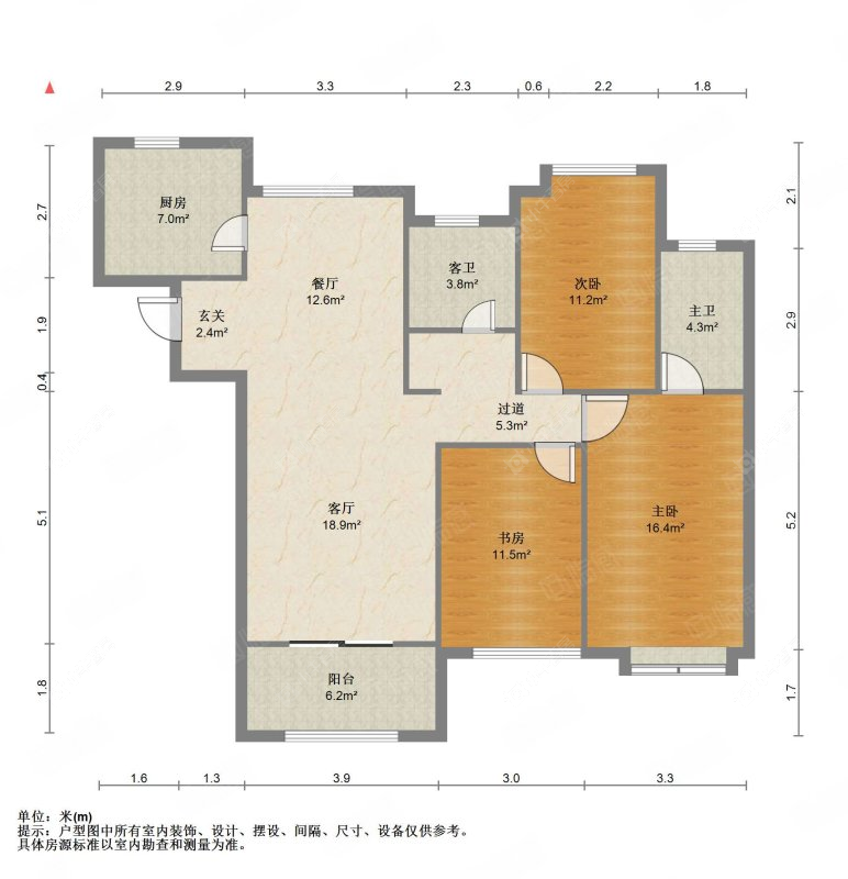 上海绿地海域笙晖在售二手房源户型图_小牛看房