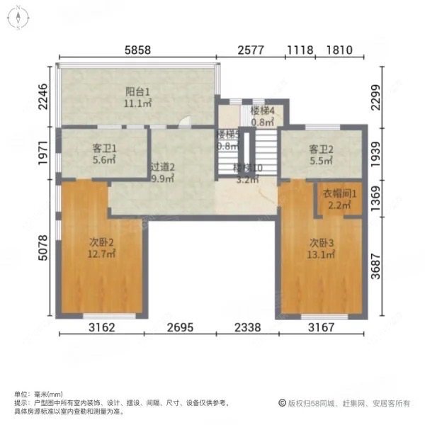 上海阳光城花满墅别墅区在售二手房源户型图_小牛看房
