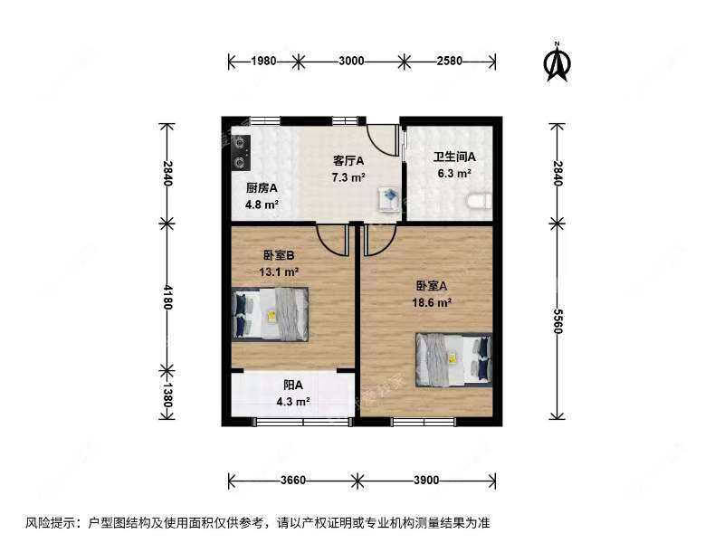 上海长桥五村在售二手房源户型图_小牛看房