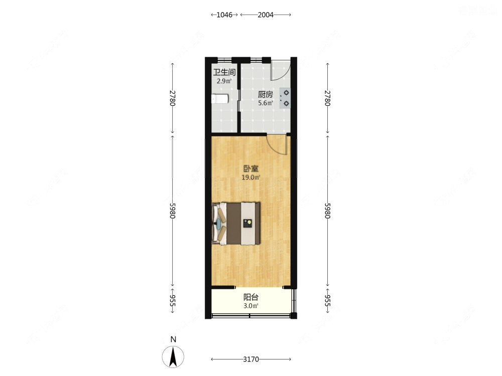 上海寺前浜在售二手房源户型图_小牛看房