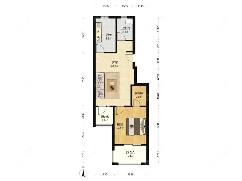 上海信达泰禾上海院子在售二手房源户型图_小牛看房