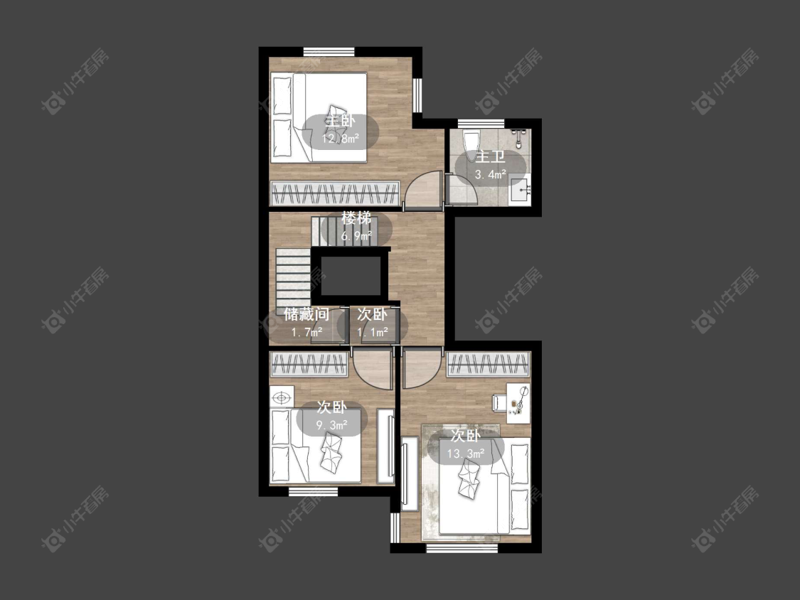上海长泰东郊御园别墅区在售二手房源户型图_小牛看房